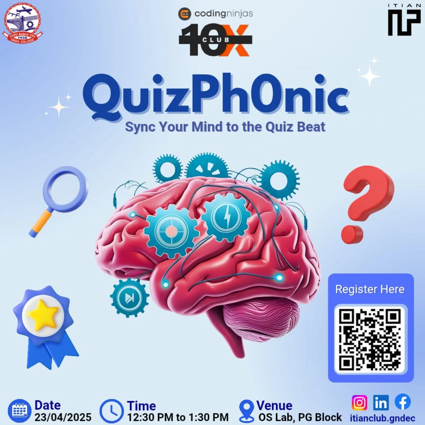 Tech Quiz Poster